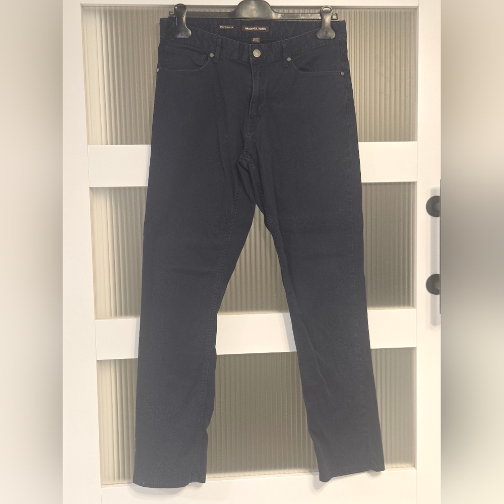 Michael Kors Men's Dark BLUE Corduroy Jeans